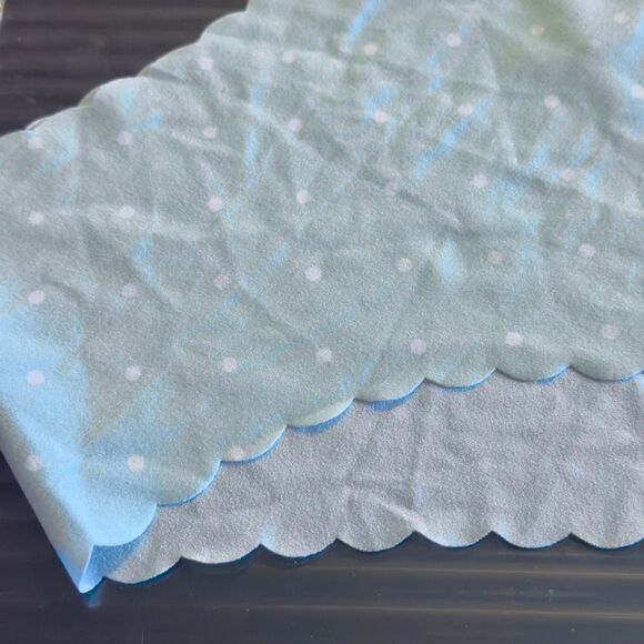 NWT (XXL) Victoria’s Secret HipHugger Panty - Seamless Light Blue Polka Dot Desi - Picture 4 of 5